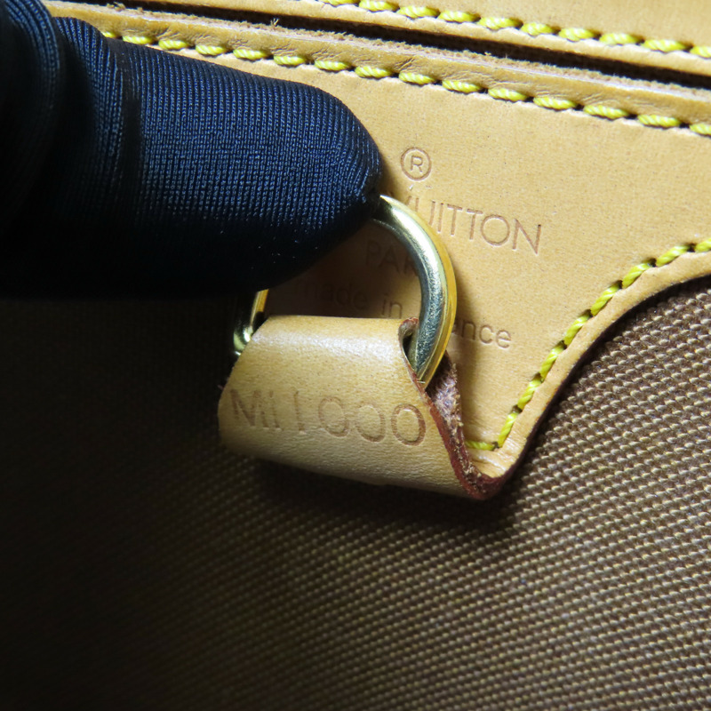 LOUIS VUITTON Monogram Ellipse Sac A Dos Backpack金扣背包棕色-14