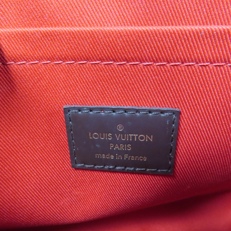 LOUIS VUITTON Damier Croisette金扣手挽肩背兩用袋-14