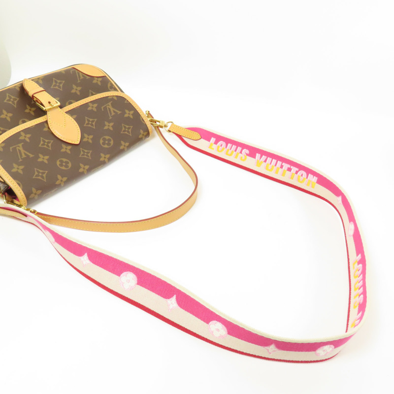 LOUIS VUITTON Monogram Diane金扣手挽肩背兩用袋-9