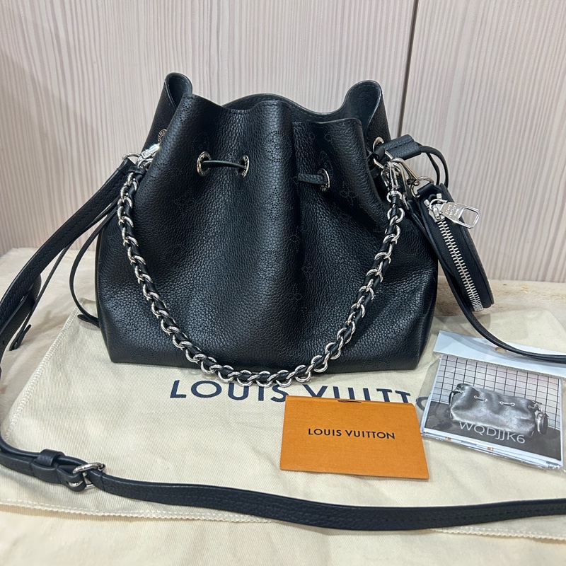 #極新 Lv M57070 bella 晶片款 月光女神 水桶包 肩背包-0
