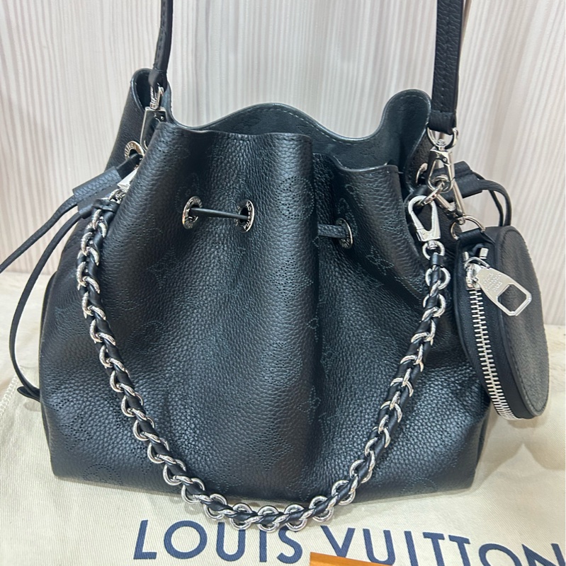 #極新 Lv M57070 bella 晶片款 月光女神 水桶包 肩背包-1