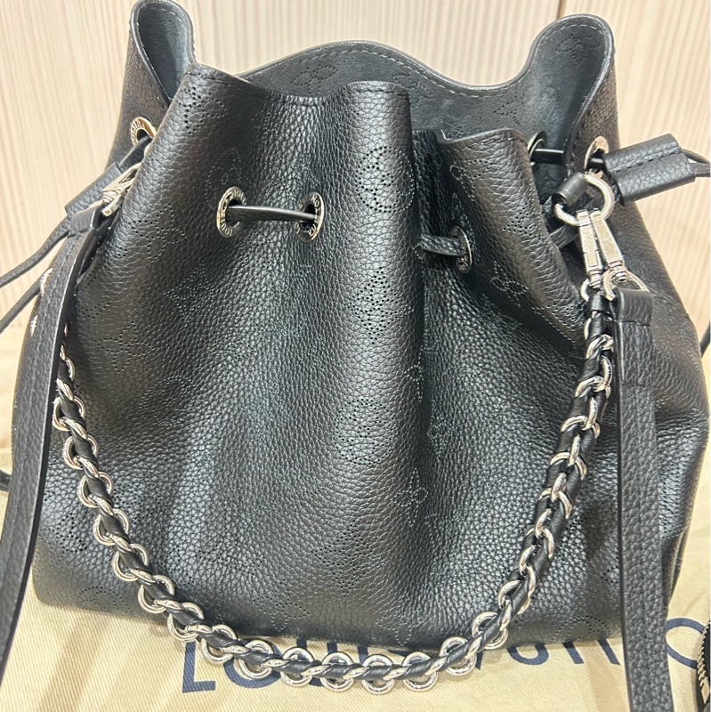 #極新 Lv M57070 bella 晶片款 月光女神 水桶包 肩背包-4