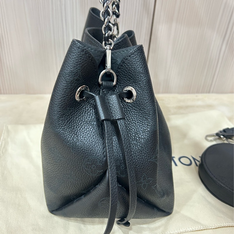 #極新 Lv M57070 bella 晶片款 月光女神 水桶包 肩背包-7