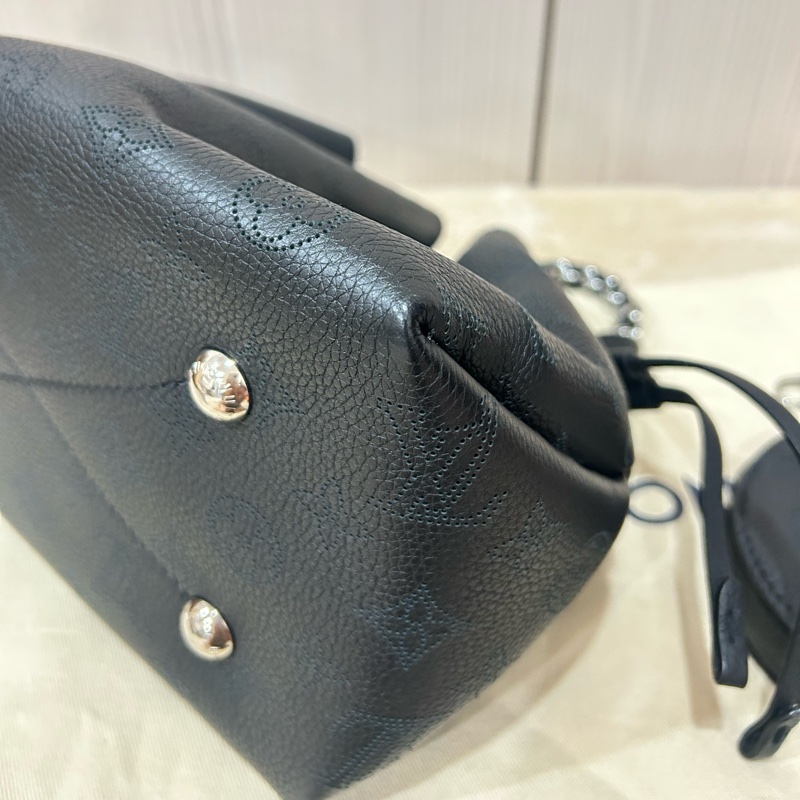 #極新 Lv M57070 bella 晶片款 月光女神 水桶包 肩背包-9