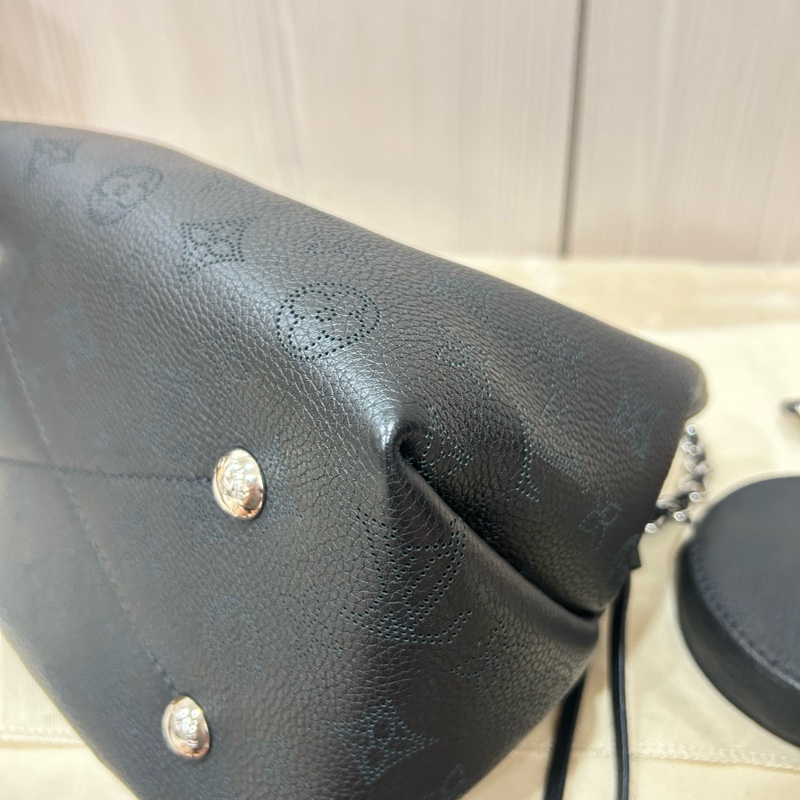 #極新 Lv M57070 bella 晶片款 月光女神 水桶包 肩背包-12