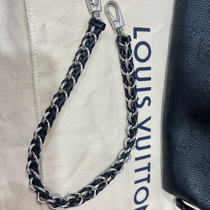 #極新 Lv M57070 bella 晶片款 月光女神 水桶包 肩背包-18