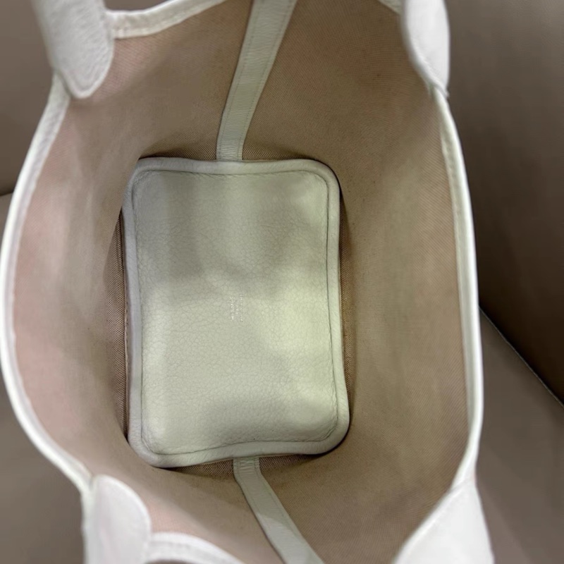 Hermes 菜籃子Picotin 18 帆布拼皮 中古款-5