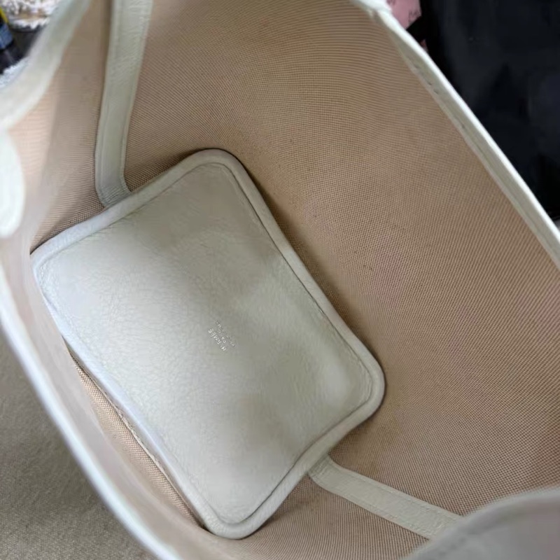 Hermes 菜籃子Picotin 18 帆布拼皮 中古款-10