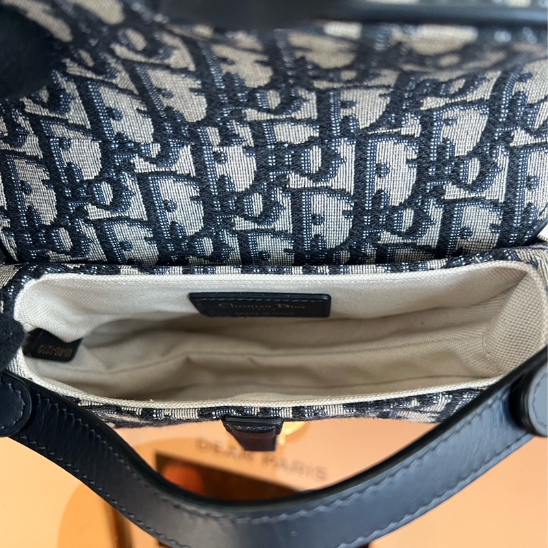 #全網最便宜#99新#附寬背帶 Dior Saddle馬鞍包 小號-15