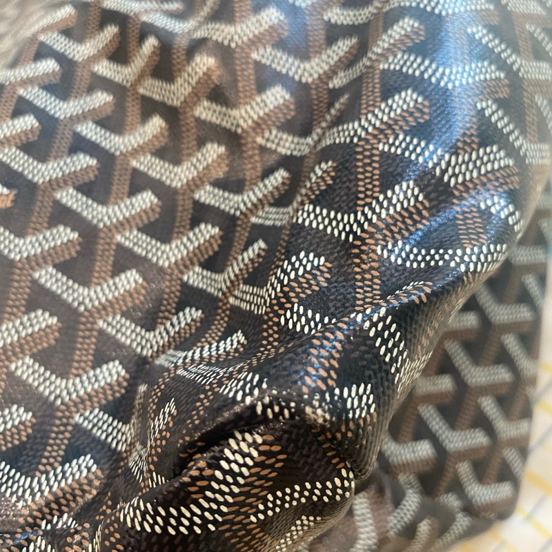 Goyard 黑色老花子母托特34x28x15cm 配件塵袋-5