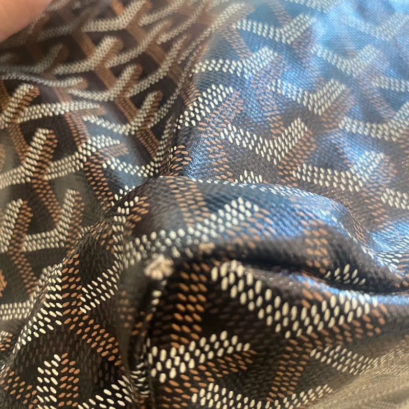 Goyard 黑色老花子母托特34x28x15cm 配件塵袋-10