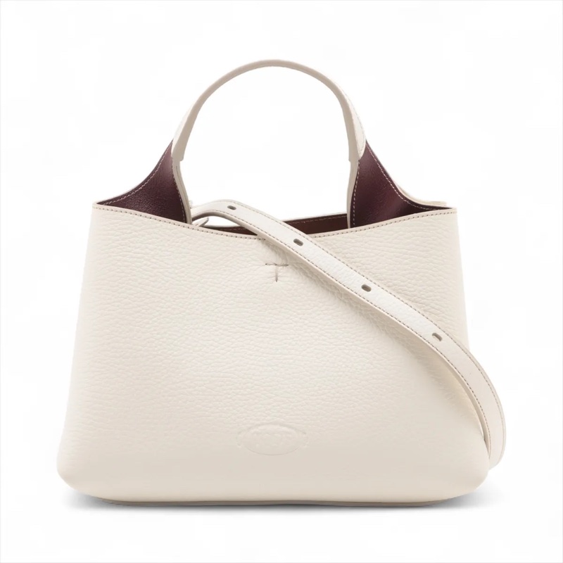 Tod's Micro T timeless Leather 2 Way Handbag 托德斯兩用包-0