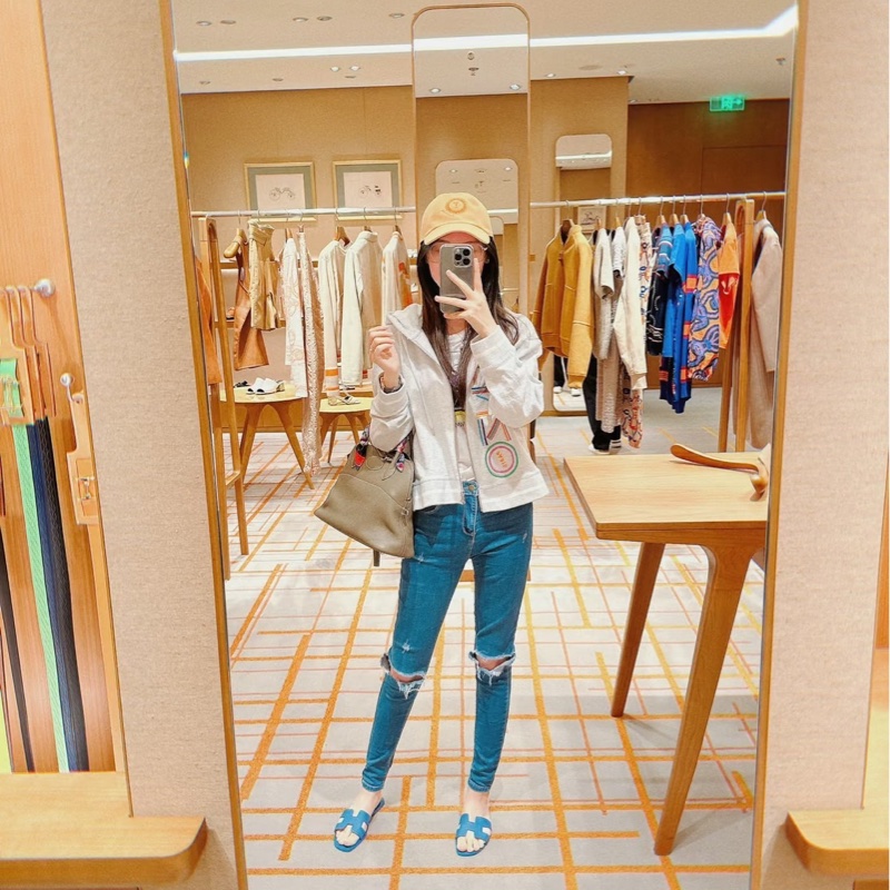 愛馬仕～Hermes Bolide 31大象灰金 D刻 TC皮-3