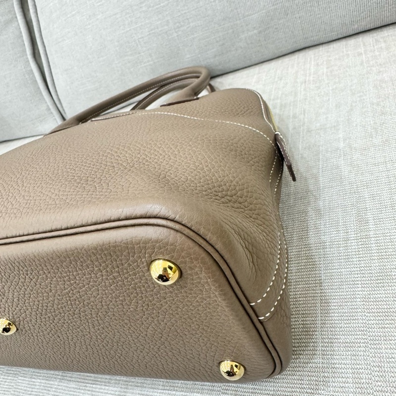 愛馬仕～Hermes Bolide 31大象灰金 D刻 TC皮-10
