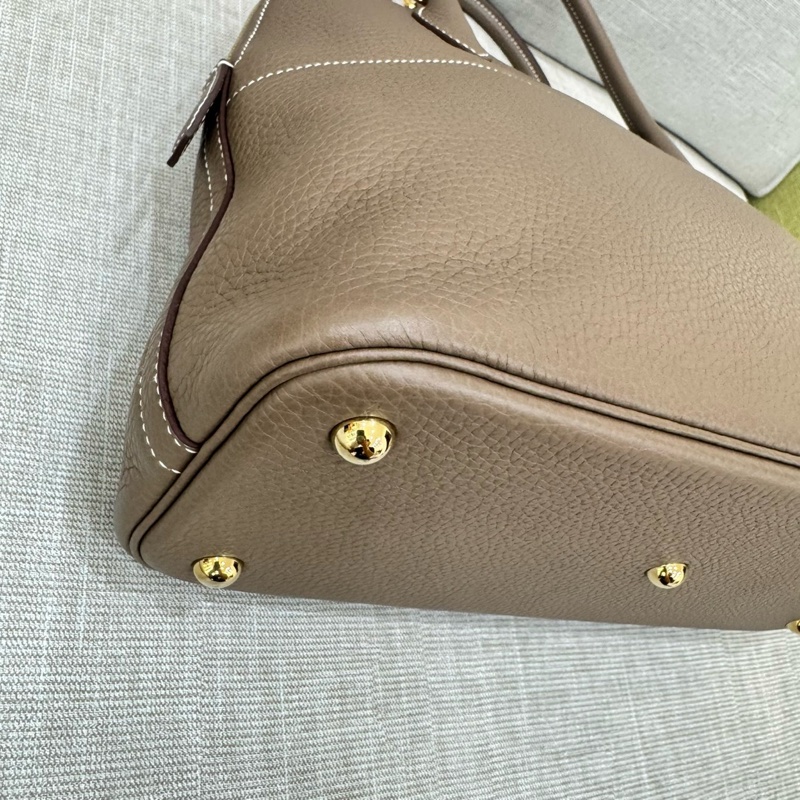 愛馬仕～Hermes Bolide 31大象灰金 D刻 TC皮-13