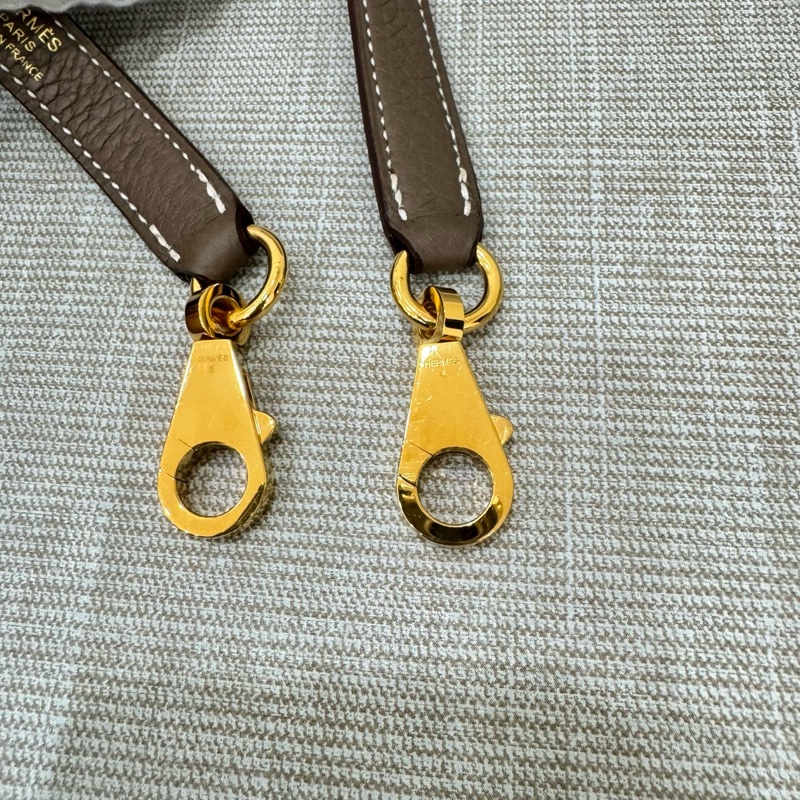 愛馬仕～Hermes Bolide 31大象灰金 D刻 TC皮-24