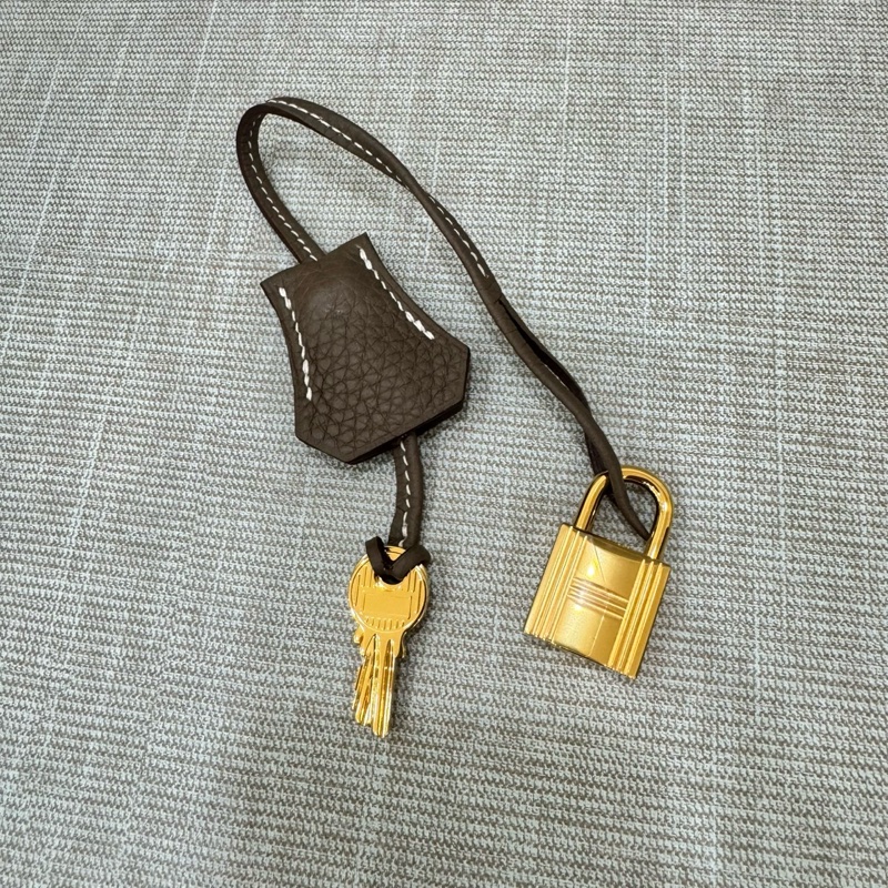 愛馬仕～Hermes Bolide 31大象灰金 D刻 TC皮-28