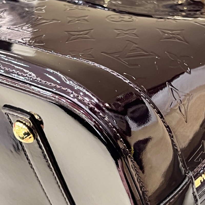 LV車厘子漆皮大號Alma手提包 尺寸39*29*18.5cm-13