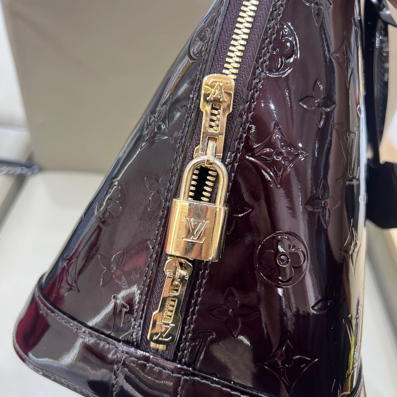 LV車厘子漆皮大號Alma手提包 尺寸39*29*18.5cm-19