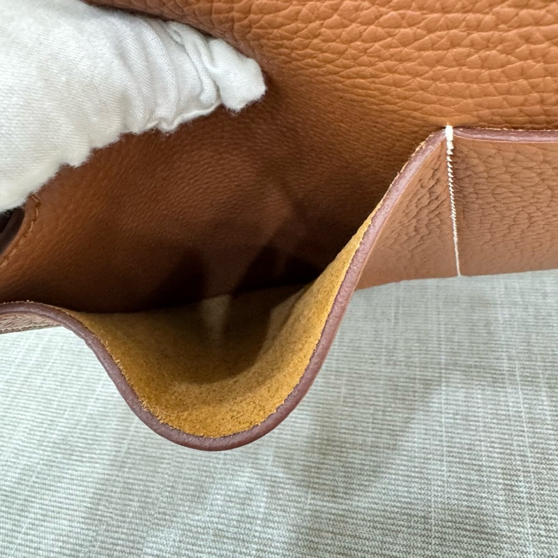愛馬仕~Hermes halzan31 金棕色銀釦Y刻TC皮-19