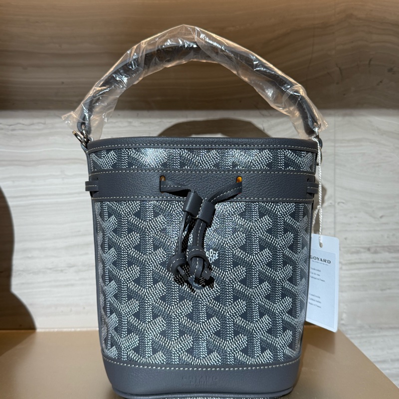 GOYARD Petit Flot Mini buck et bag 灰色迷你水桶手提斜背包-0