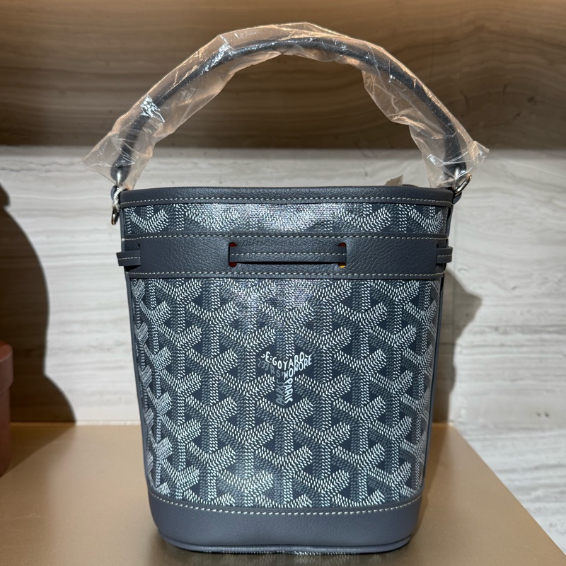 GOYARD Petit Flot Mini buck et bag 灰色迷你水桶手提斜背包-2