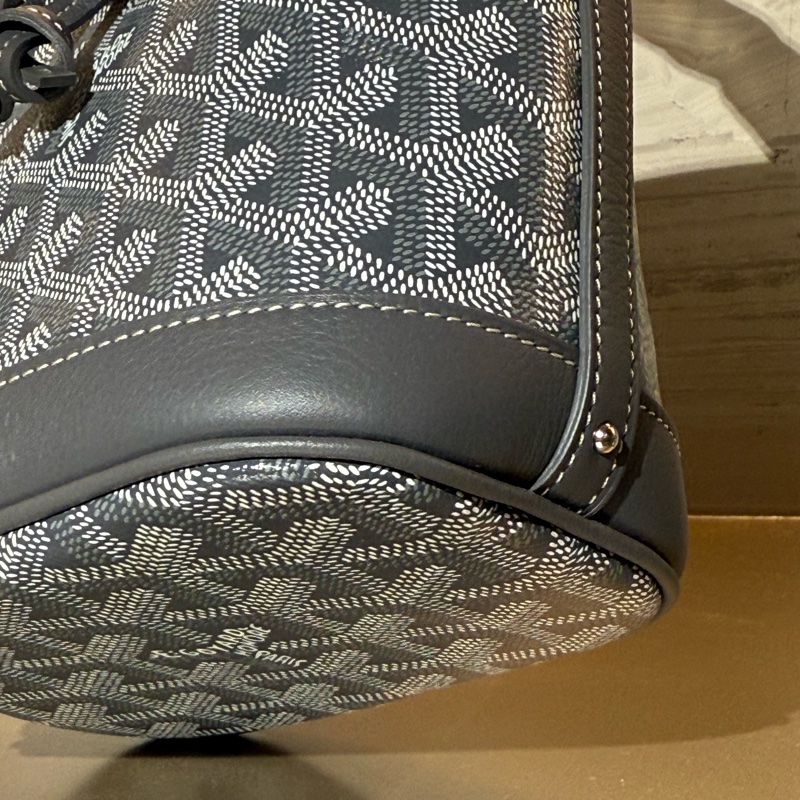 GOYARD Petit Flot Mini buck et bag 灰色迷你水桶手提斜背包-6