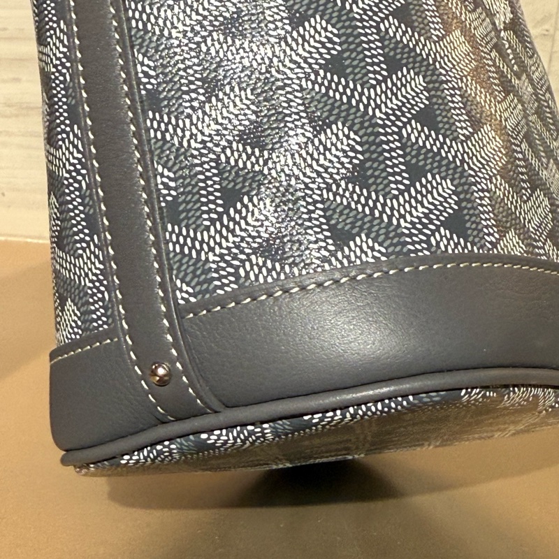 GOYARD Petit Flot Mini buck et bag 灰色迷你水桶手提斜背包-9