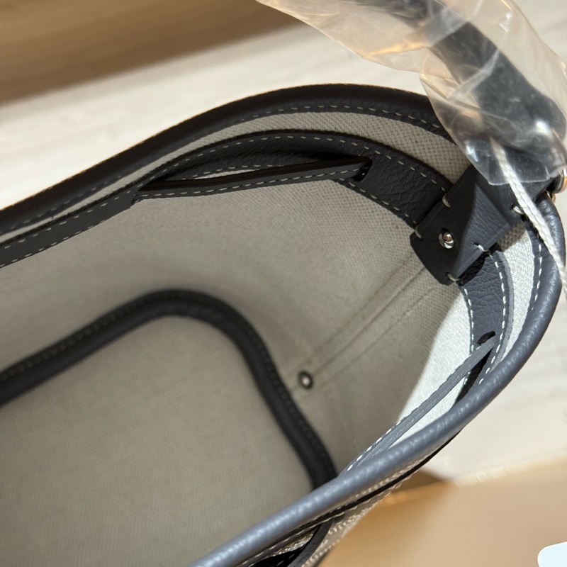 GOYARD Petit Flot Mini buck et bag 灰色迷你水桶手提斜背包-12