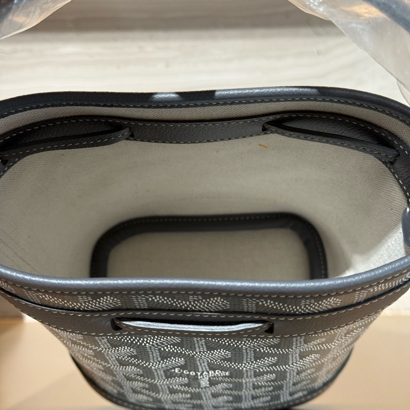 GOYARD Petit Flot Mini buck et bag 灰色迷你水桶手提斜背包-14