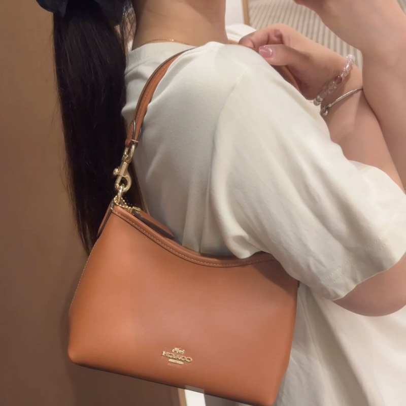 COACH LAUREL單肩包 斜背包 咖啡色-0