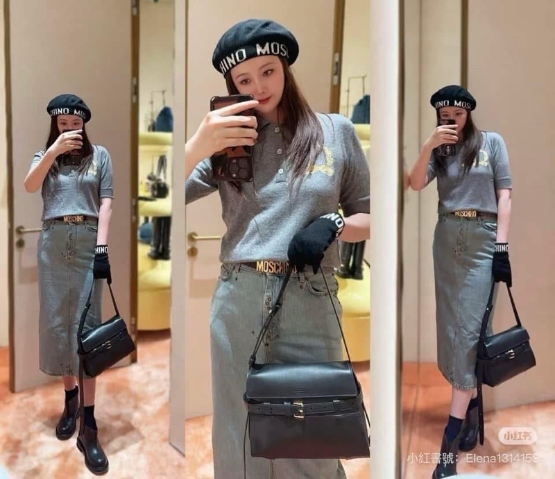 MOSCHINO Tie Me 腰帶包-8