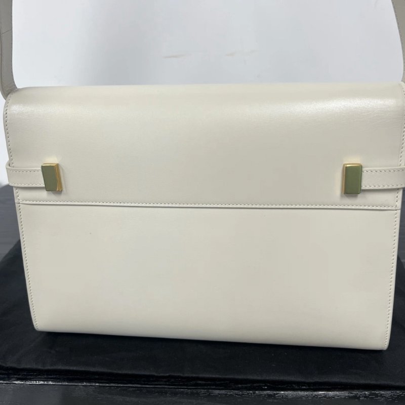 YSL Manhattan白金曼哈頓肩背斜背包 29*20*7.5 98新配件塵袋購證-5