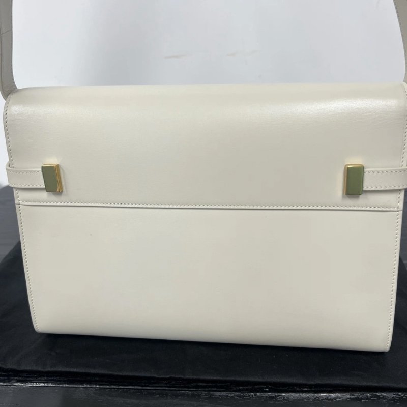 YSL Manhattan白金曼哈頓肩背斜背包 29*20*7.5 98新配件塵袋購證-5