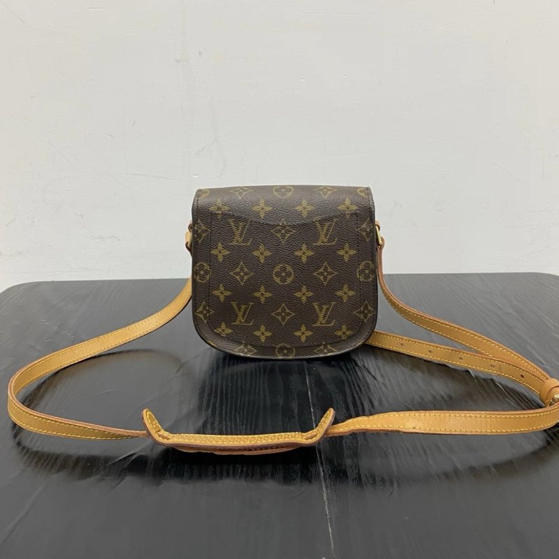 LV 老花中古馬鞍包 16.5*15*5 98新配件塵袋-5