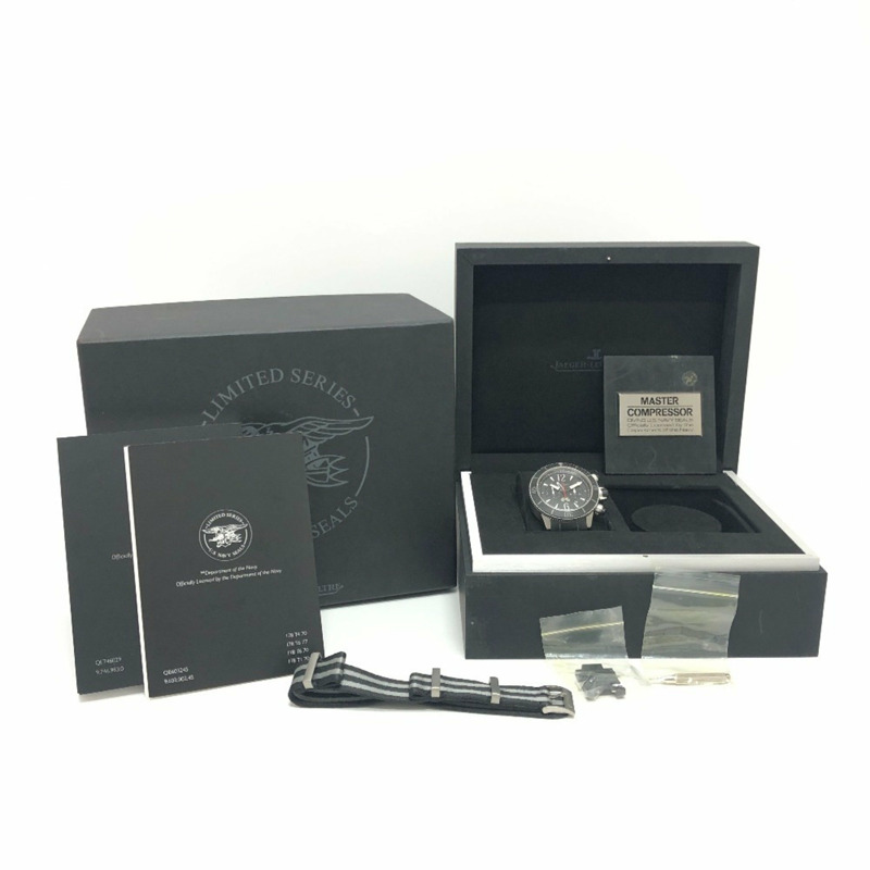 JAEGER-LECOULTRE Q178T470 Master Compressor 潛水計時碼錶 GMT 自動腕錶，不鏽鋼，男士，銀色-13
