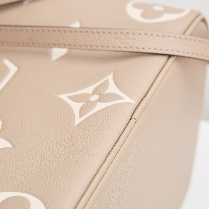 LV neonoe MM水桶包/斑鳩灰色 晶片款-23