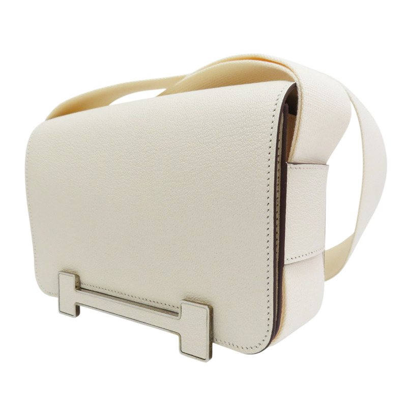 奶油白 Chevre山羊皮 geta 肩背包 U刻 U刻/Nata-2