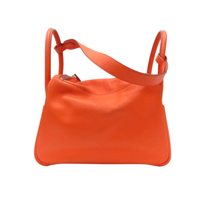 火焰橘 Swift皮革 Lindy 30 肩背包 X刻-1