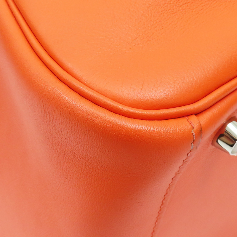 火焰橘 Swift皮革 Lindy 30 肩背包 X刻-10