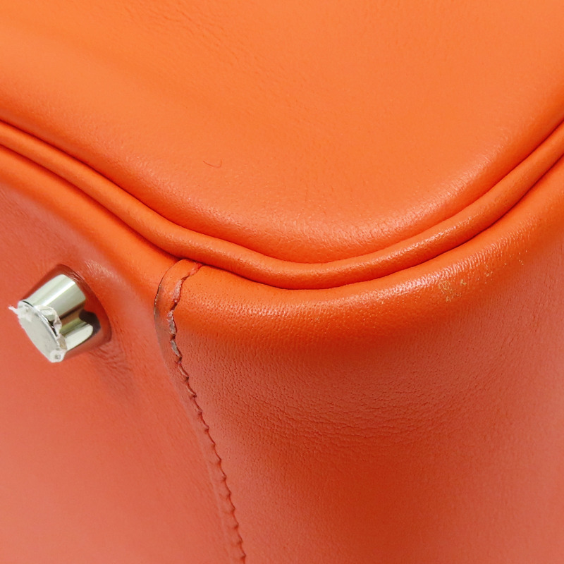 火焰橘 Swift皮革 Lindy 30 肩背包 X刻-11