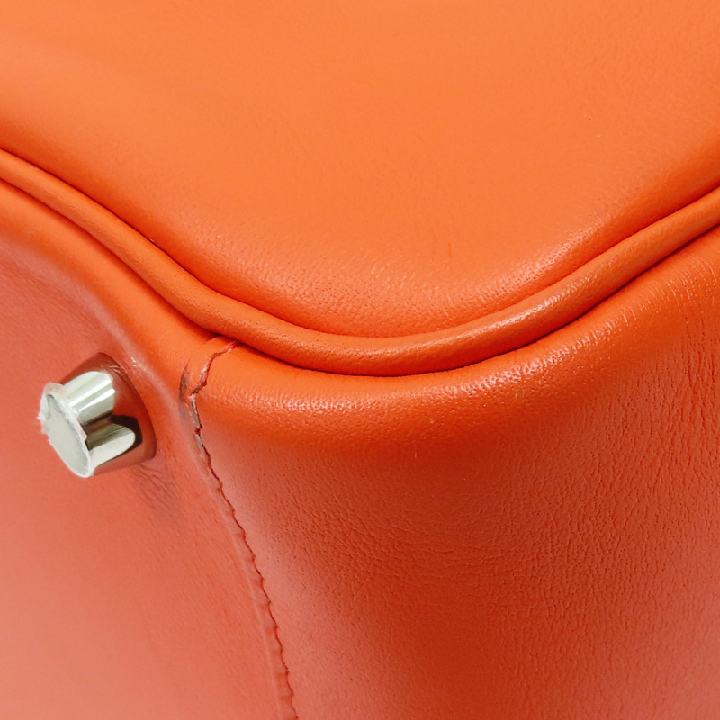 火焰橘 Swift皮革 Lindy 30 肩背包 X刻-13