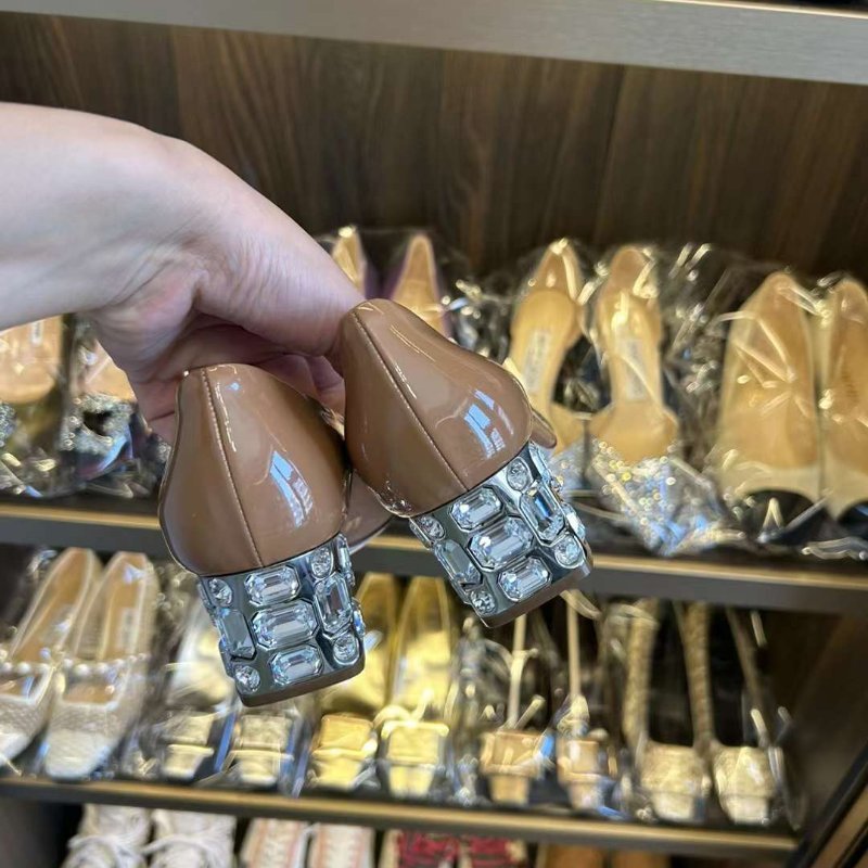 miu miu 鑽跟高跟鞋 36.5 全新閒置-2