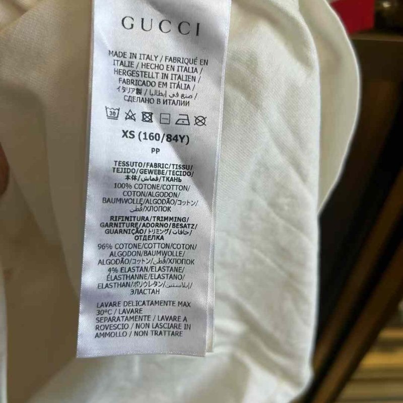 Gucci Adidas 聯名T 尺寸Xs寬鬆版 只穿一次非常新-4