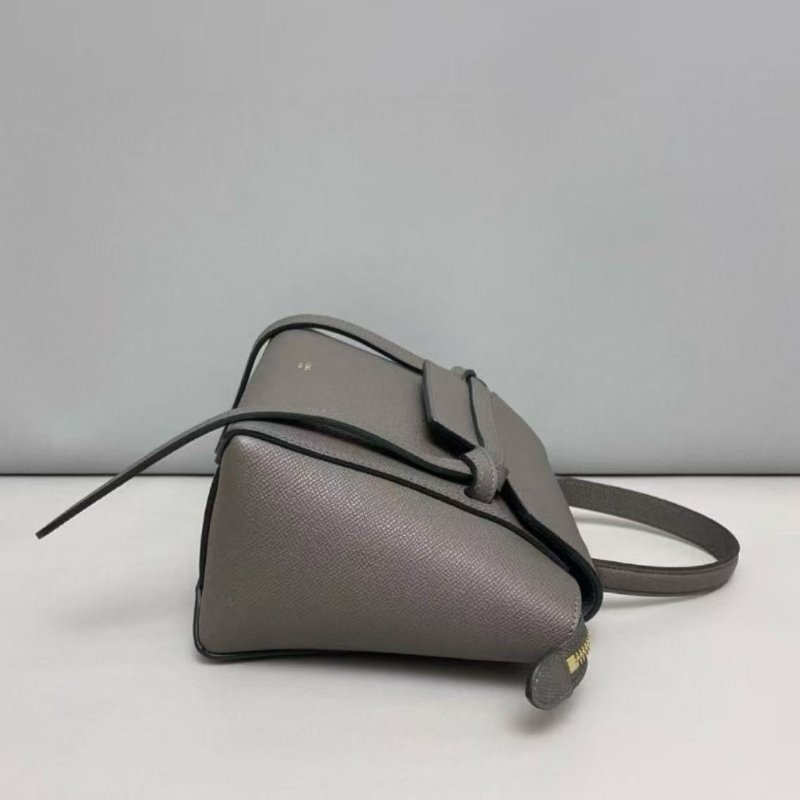 CELINE 鯰魚包 NANO 大象灰99新-2