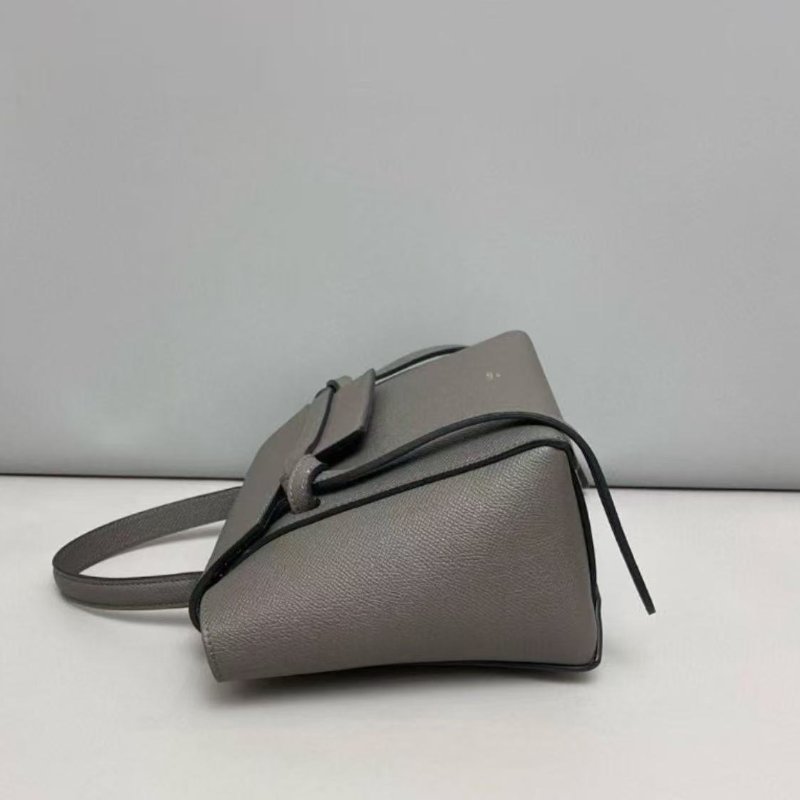 CELINE 鯰魚包 NANO 大象灰99新-3
