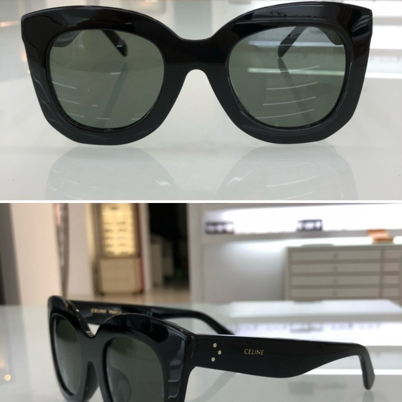 Celine 復古太陽眼鏡 全新全配-3