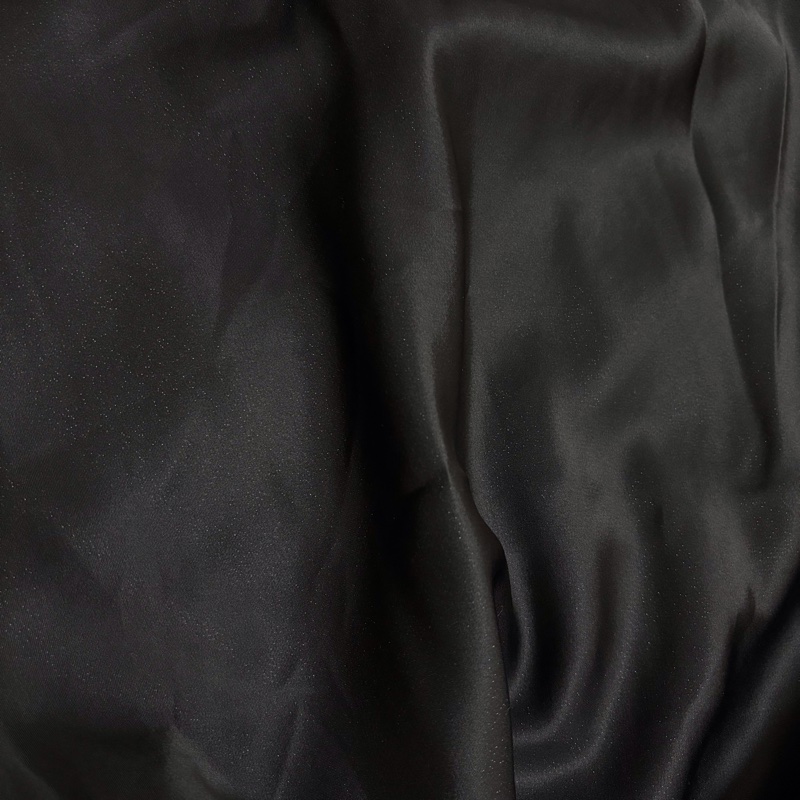 20）蔡佳瑾黑色絲綢貴氣顯瘦層次感洋裝 M號 全新含吊牌原價8680-7