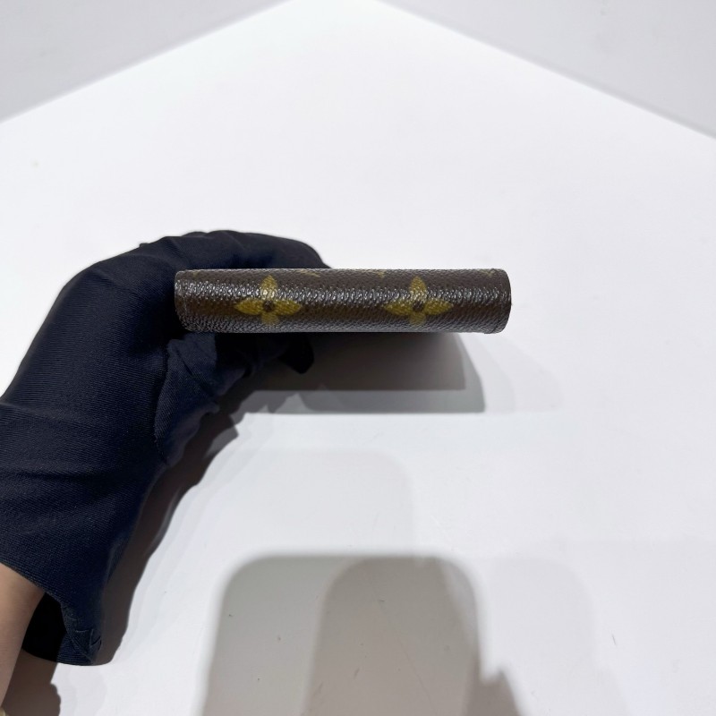 LV 對折錢包 經典老花短夾 約12×9cm-3