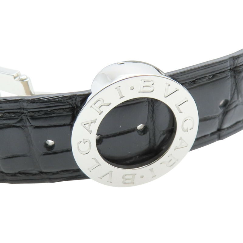 黑色格紋面盤 不鏽鋼 BVLGARI BVLGARI 手錶 BB42SL-8